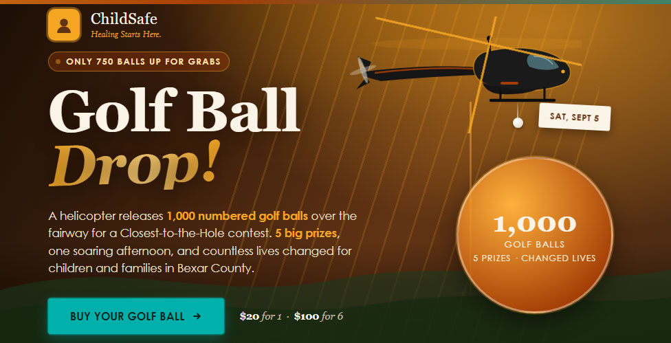 2026 Golf Ball Drop - Buy Your Golf Ball Now!
